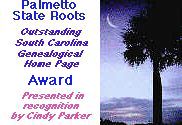 Palmetto State Roots Award